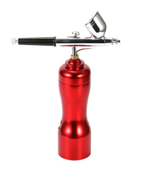 Ensemble d'aérographe portable léger de taille mini, petit stylo à pompe de pulvérisation, kit de compresseur d'air pour peinture artistique, tatouage, artisanat 4359713