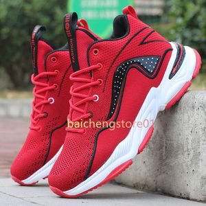 Zapatillas de baloncesto ligeras y antideslizantes para hombre, zapatillas altas, transpirables y con cámara de aire, ideales para deporte al aire libre, color blanco b43