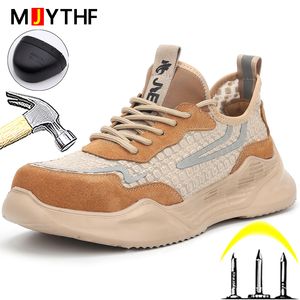 Chaussures de sécurité léger Bottes de travail Bottes en acier chaussures de protection Bottes de protection Chaussures industrielles Perfecture impréductirable