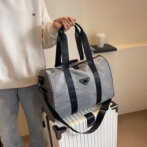 Bolso ligero de gran capacidad para mujer, bolsa de viaje de corta distancia, para negocios, tienda de equipaje, bolso de hombro, venta de liquidación