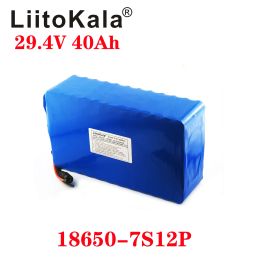 Liitokala 29.4V 40AH 7S12P Electric Bicycle Lithium Batter