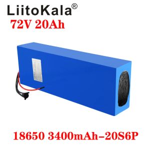 Liitokala Ebike Battery 72V 20Ah 2000W Stealth Bomber Electric Bike Li-ion batterij 72V e-Rider elektrische fietsbatterij Pack