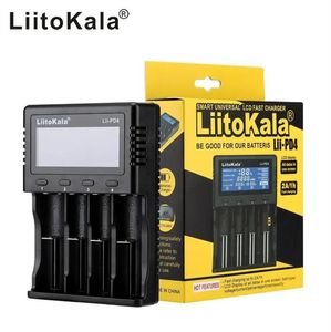 Liitokala Lii-PD4 3.7V 3.2V 1.2V Batterij Slimme Oplader LCD Display 18650 21700 26650 20700 18350 26700 AA AAA Batterijen