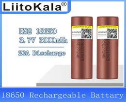 LiitoKala Nieuwe Originele 37v 18650 batterij HG2 3000mAh Lithium Oplaadbare Batterijen Continue Ontlading 30A Voor Drone Power Tool7191662