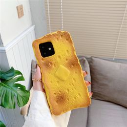 Étuis de téléphone LIKABLE Original Simulation Butter Toast Bread pour iPhone13ProMax Apple 12/11