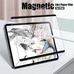 Like Paper Film For Ipad Pro 11 2022 2020 12.9 10 9.7 10.2 9th Generation Screen Protector On Ipad Air 5 4 1 2 3 Mini 6 Magnetic