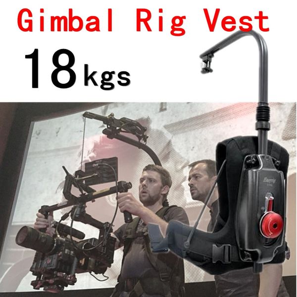 Envío gratuito como RIG 8-18 kg Cámara de video y película o DJI Ronin 3 Axis Dslr Gimbal Rig Estabilizador Estabilizador Easy Rig Steadicam Vest