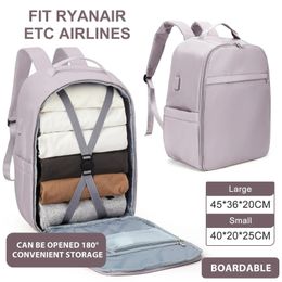 Likros handbagage rugzak voor Ryanair 40x20x25 handbagage Easyjet 45x36x20 lichtgewicht vliegtuig handbagage reisrugzak 240117