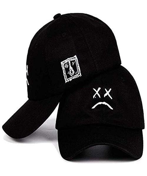 Lil Peep papa chapeau triste garçon pleurer visage casquette de Baseball brodé coton chapeau extérieur casual casquette Hip Hop Snapback Hat4432924