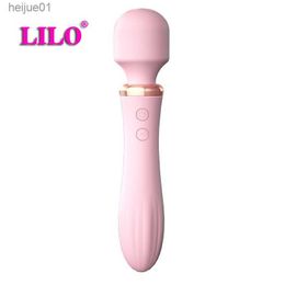 LILO Puissant AV Baguette Magique Clitoris Sex Toys pour Femmes G Spot Vibrateur Masseur Adulte Produit L230518