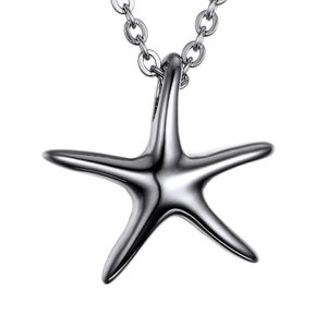 Lily Memorial Jewelry Pendant Starfish charme Urn Pendant Ashes Collier KeepSake avec collier de chaîne avec un sac cadeau 271p