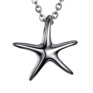 Lily Memorial bijoux pendentif étoile de mer breloque urne pendentif cendres collier souvenir avec chaîne collier avec un sac cadeau 175N