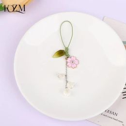 Lily of the Valley Mobile Phone Lanyard Women Chain Chain Pendant Pendant Jade Pendant Small Pendent Phone Mobile Phone Chain