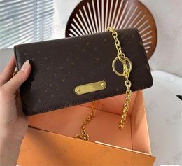 LiLy portefeuille sur chaîne femmes Designer woc sacs à bandoulière sacs à main sac à bandoulière mode luxe messager dame pochette M82509