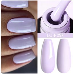 Lilycute 7 ml naakt roze paarse gel nagellak 184 kleuren voor manicure semi permanent afweek af van base top jas kunst varnish 240510