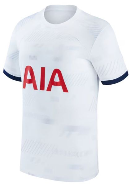 Lilywhites Soccer Jersey Spurs Fan Gear Spurs Replica Kit 23 24 ans pour hommes et enfants White Hart Lane Replica Kit North London Derby Shirt