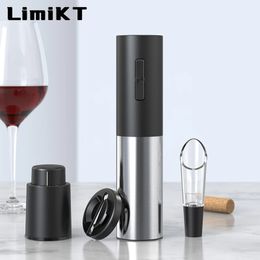 Limikt Wine Red Electric Bottle Opener Typec oplaadbaar eenvoudige en easyTouse 231221