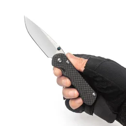 Beperkte aanpassingsversie Chris Reeve Zakmes Klein Inkosi Koolstofvezel handvat Titanium Frame Schuren S35VN Blade Camping Survival Tools Pocket EDC