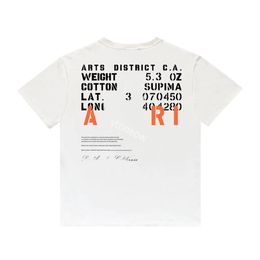 Édition limitée Amirs designer t-shirt nouveaux couples t-shirts street wear chemise de mode d'été Amirs splash-ink lettre impression design couple classiques manches courtes S-XXL