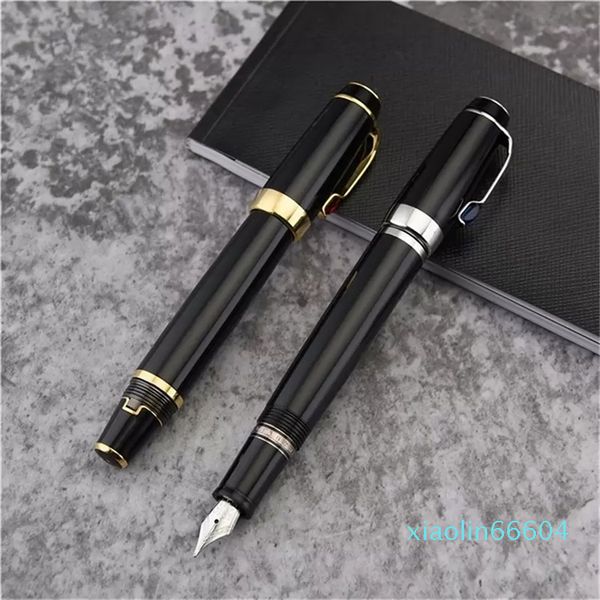 Stylo plume Bohemies Classic en édition limitée à pointe extensible-rétractable Top Stylo à encre de bureau d'affaires 14K de haute qualité avec diamant