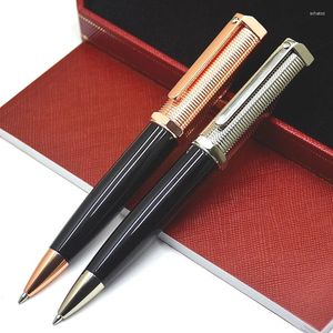 Limited Edition Ct Santos-Dumont metalen balpen, zwart zilver, gouden schrijfbalpennen, kantoor, schoolbenodigdheden als geschenk