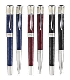 Écrivain en édition limitée Mark Twain Signature Roller Ball Pen Ballpoint Pens Black Blue Wine Red Resin Grave Office School Supplie1225990