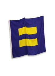 Campagne limitée des droits de l'homme Flags d'égalité LGBT 3039x5039 pieds 100d Polyester haute qualité avec laiton œillet8319867