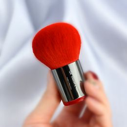 Pinceau de maquillage Kabuki en poudre limitée ROUGE 124 - Pinceau de maquillage pour fard à joues, poudre bronzante, portable, polyvalent