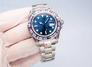 Beperkte verkoop van luxe herenhorloge met 3135 automatisch geïntegreerd uurwerk 904 roestvrij staal saffierglas diamanten kast super lichtgevend