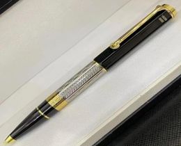 Édition spéciale limitée série Elizabeth stylos blancs 68369000 baril stylo à bille de luxe fournitures d'écriture cadeau pochette en peluche9986476