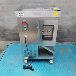 LINBOSS Machine de découpe de viande commerciale trancheuse de viande fraîche déchiqueteuse de légumes électrique boeuf et mouton coupé en tranches