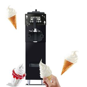 LINBOSS Commercial Soft Serve Ice Cream Making Machine 3Flavors Pour les magasins de boissons froides Restaurants Distributeur automatique de crème glacée au yaourt de bureau