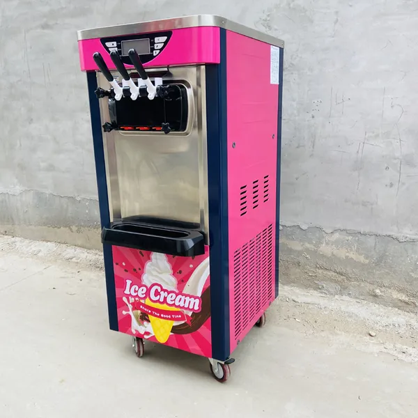 Máquina de helados LINBOSS completamente automática con sabor a frutas, Mini batidora eléctrica casera para el hogar, favorita para niños de 2100w