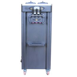 LINBOSS karışık aromalı dikey yumuşak dondurma makinesi paslanmaz çelikten imal edilmiştir ve daha uzun servis ömrüne sahiptir.