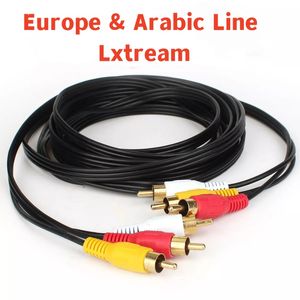 Lijn 2024 Europa Arabisch Live LxTream Cod gebruikt in DVB - S S2 Duitsland, VK en stabiele satellietontvanger Antenne Mi TV Stick 4K