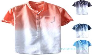 Línea Tie Dyed T SHIRTS Moda de verano Bolsillos Diseñador Casual Beach Hombres Camisetas para hombre s079189612