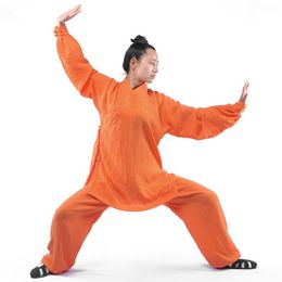 Lin tai chi vêtements shaolin uniforme bouddhiste moine kung fu arts martiaux