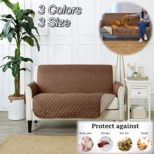 Draps 1 2 canapé imperméable de 3 places couverture de canapé pour animaux de compagnie de canapé-canapé pour le salon pour les couvercles de protection des meubles à poussière