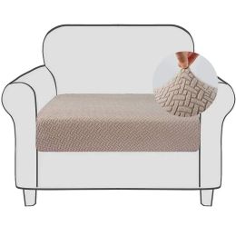 Ropa de cama Jacquard sofá cubierta elástica gruesa para la sala de estar del sillón cojines de sofá asientos de la cubierta del sofá de la cubierta del sofá