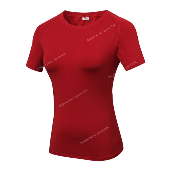 2023 Dessus de yoga Chemise de sport Femmes Fitness Haut de gymnastique Yoga T-shirts de course Femme Haut de sport Hauts d'entraînement à séchage rapide pour femmes YogaYoga Shirts