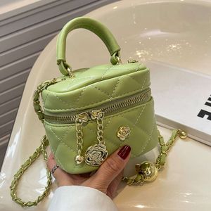 Lingge Chain Mini dames lente/zomer nieuwe hoogwaardige en westerse stijl Veelzijdige crossbody handtas 2024 78% korting Winkel groothandel