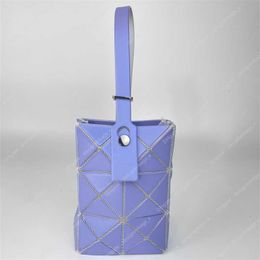 Lingge Sanzhai Mini sac de téléphone portable en PVC petit carré pour filles sac à main de rangement portable