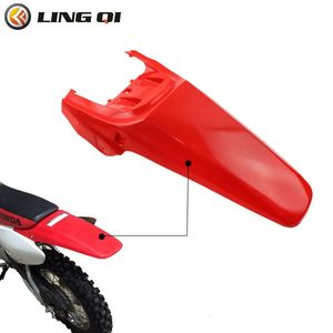 LINGQI CRF 70 guardabarros trasero de plástico Kit de carenado para HONDA CRF70 XR Dirt Pit Bike piezas modificadas 240301