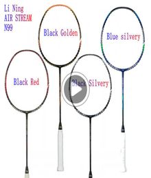 Lining Air Stream II Chen Long Badminton National Team Racquet High Elasticity Carbon Racket Line voltooiing Perfect85882286184