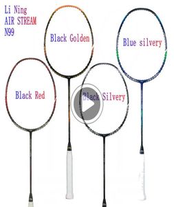 Lining Air Stream II Chen Long Badminton National Racquet High Elasticity Carbon Racket Línea Finalización Perfect85882286184