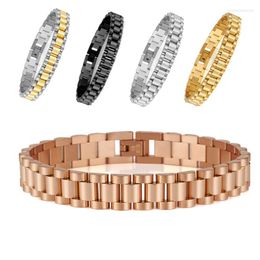 Linkarmbanden 10 mm horlogeband roestvrijstalen kleurmagneetmeisjes Bracelet gezondheidszorgliefhebbers sieraden