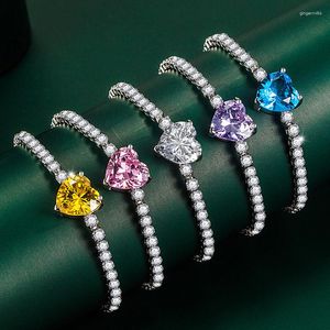 Bracelets à maillons pour femmes, bijoux à la mode pour Couple, couleur simulée, trésor, cadeaux pour femmes, 2023