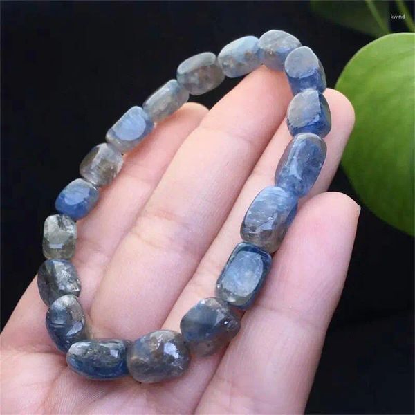 Bracelets de liaison 7 mm Bracelet de kyanite libre naturel pour les femmes charme d'été Fengshi Bijoux accessoires 1pcs