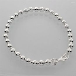 Link armbanden 925 SILLERED 6MM Boeddha kralen explosie mode -accessoires Koreaanse versie trend sieraden taobao verkopen