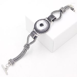 Link armbanden aankomst T-bar toggle clasp snap bracelet DIY Bangle liobonar knoppen charmes sieraden voor vrouwen bijoux pulsera
